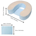 Baby Sit Up Pillow | Baby Pillow for Sitting Up | Comfortable Infant Seat for Early Sitting & Playtime | Soft & Stable Seat with Ring | Suitable from 4 Months