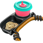 Swanoo Universal Stroller Snack Tray | Compatible with Nuna | Stroller Cup Holder | Silicone Arms Grip Bumper Bar | Stroller Tray Attachment with Cups Holder for Baby Toddler | Stroller Accessories