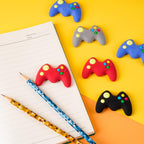 32 Pieces Game Controller Erasers Bulk Latex-Free Soft Erasers Pencil Erasers for Kids Teachers and School and Office Supplies