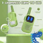 Toys for 3-12 Year Old Girls Boys, Walkie-Talkies for Kids 2 Pack 1000FT Long Range with 2 Channels, Handheld Kids Walky Talky Educational Electronic Outdoor Toys for Outside Camping Hiking