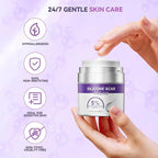 Advanced Scar Cream, Silicone Scar Gel for Old and New Scars, Scar Removal Cream for Surgical Scars, Stretch Marks, C-Section, Keloids, Injury, Acne, and More 1.7 oz(50ml)