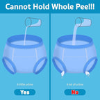 BIG ELEPHANT 6-Pack Potty Training Pants – 100% Cotton Absorbent Toddler Underwear for Boys and Girls (12M-10Y)