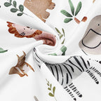 Nursing Pillow Cover, Removable Nursing Covers for Breastfeeding Pillows, Stretchy and Soft Fit for Baby Girls Boys Newborn, Animal (Only Cover)