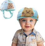 Baby Helmet for Crawing Walking,Soft Infant Safety Helmet,Baby Helmet 1-2 Years for Anti-Fall Head Protector,Adjustable, Breathable