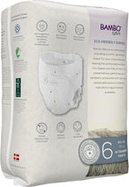 Bambo Nature Hypoallergenic Training Pants, Premium Eco-Labeled Training Pants, Totally Chlorine-Free, Skin Friendly - Size 6 (57 Count)