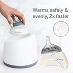 Nanobebe Breastmilk Bottle, Breastfeeding Newborn Breast Like, Anti Colic, Perfect Latch, Preserves Breast Milk nutrients, Twin-Pack Sage