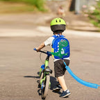 Accmor Toddler Backpack Leash, Cute Dinosaur Kids Backpacks with Anti Lost Wrist Link, Mini Child Bag Tether Baby Walking Harness Wristband Protection Rope for Boys Girls Aged 1-3 to Travel Outdoor