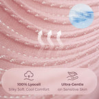 Momcozy Ultra-Light Nursing Cover for Breastfeeding, Soft Breathable Tencel™ Lyocell Fabric, Multi-Use Feeding Shawl, Newborn Essentials Must Haves(Pink)