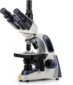 SWIFT Compound trinocular Microscope, 40X-2500X Digital Lab trinocular Compound LED Microscope with 3MP USB Camera and Slides,Mechanical Stage