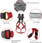 NewDoar Climbing Harness CE Certification Rock Climbing Rappelling Equipment Body Guard Protect Rappelling Rescuing Equip