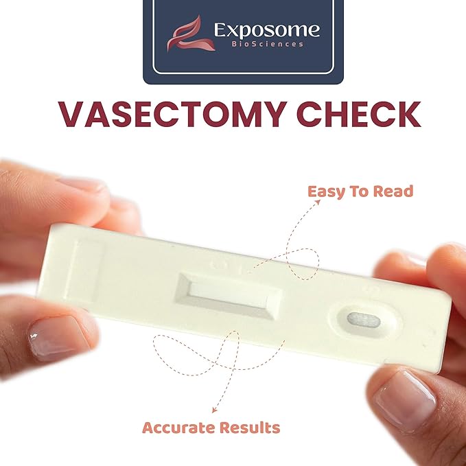 Vasectomy Home Test Kit. (Contains 2 Tests) FSA - HSA Eligible