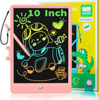 KOKODI LCD Writing Tablet, Valentines Day Gifts for Kids,10 Inch Colorful Toddler Doodle Board Drawing Tablet, Erasable Reusable Electronic Drawing Pads, Educational and Learning Toy for Kids