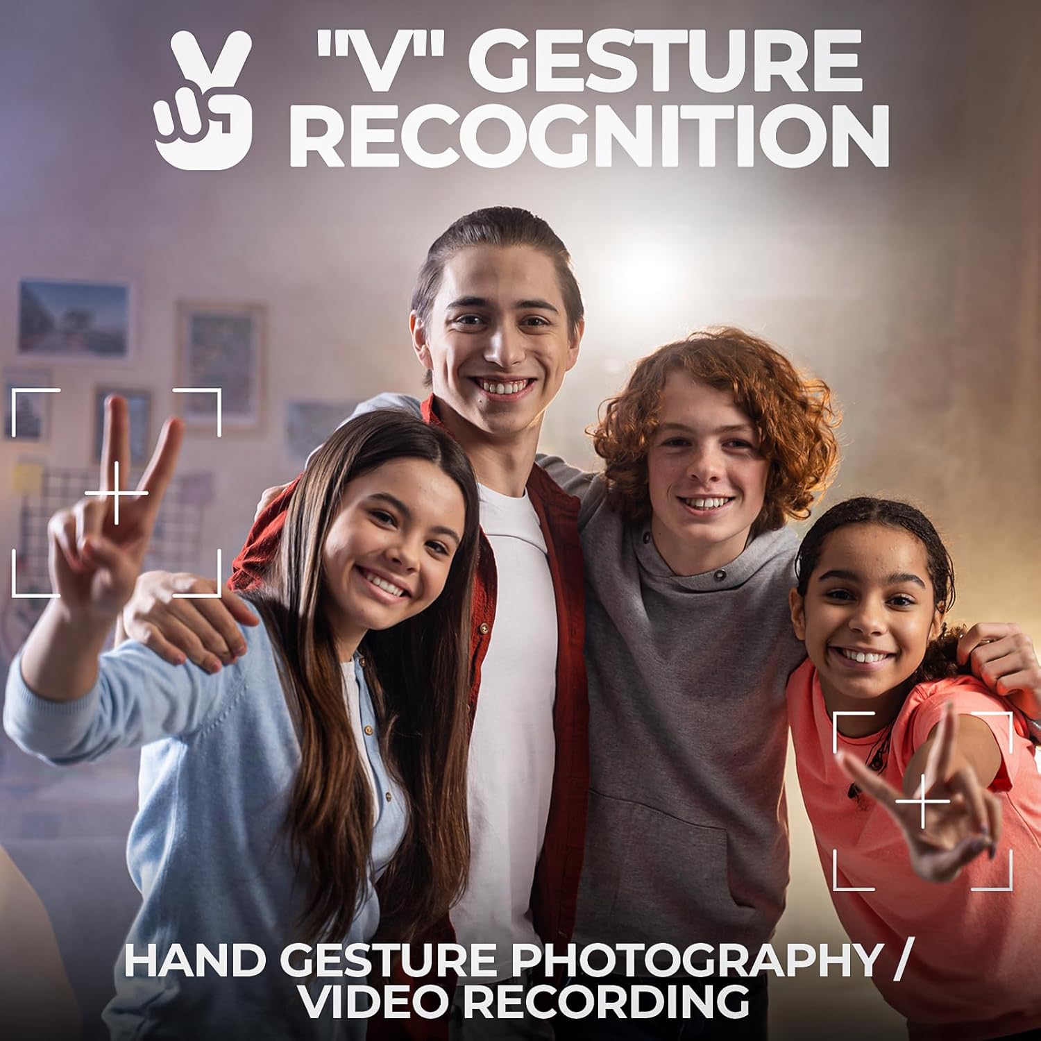 Drone with Camera 1080P HD - Foldable FPV Mini Drones with LED Lights for Adults Kids and Beginners, Toys Gifts RC Quadcopter with One Key Take Off, 3D Flips for Boys Girls with 2 Batteries, White