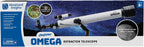 Educational Insights GeoSafari Omega Refractor Telescope - Portable Telescope for Kids, Teens, and Adults, See Planets, Stargazing Tools, Classic STEM Learning Set, Gift for Boys & Girls Ages 8+