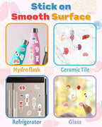 Benresive Reusable Sticker Book for Toddlers 2-4 Years, Fun Travel Stickers for Kids, Waterproof Sticker Books for Toddlers 1-3, Crafts Activities for Todddlers 1-3 2-4 3-5 - My Body