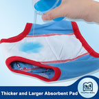 MooMoo Baby Potty Training Underwear 10 Packs Absorbent Toddler Training Pants for Boys and Girls Cotton Pee Pants 2T-9T