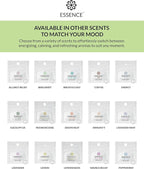 Essence Wearable Aromatherapy Nasal Diffuser – Stress Relief Essential Oil Nose Ring – Personal Scent Clip for Travel, Work & Everyday Use – Made in USA