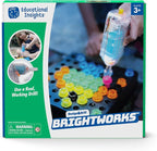 Educational Insights Design & Drill BrightWorks – 84-Piece Light Up Drill Set, STEM Learning with Toy Drill: Ages 3+