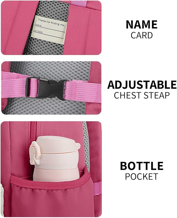 Toddler Backpack for Toddlers 1-2: Baby kids Backpack for daycare Boys Girls Not fit Folder