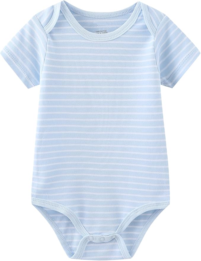 Baby Bodysuit and Pant Set 10-pcs Cotton Soft Newborn Boy Girl Clothes Outfits