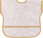 Bumkins Bibs - Toddler Bibs, Waterproof, Large for 1-3 Years, Short Sleeve