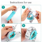 Toddler Harness Leash, 2-in-1 Anti Lost Leash with Safety Lock & Adjustable Wrist Link, 6.6ft Rein for Kids 1-3 Years, Baby Security Harness for Crowded Places, Travel, Shopping (Pink)