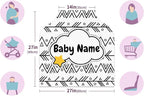 Baby Car Seat Stroller Cover Nursing Cover New Mom Breastfeeding Scarf Soft Stretchy Infant Carrier Cover Car Canopy Coverage