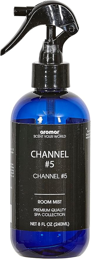 Aromar Essential Room Mist and Fabric Spray with Natural Freshener Aromatherapy for a Fresh and Rejuvenated Home 8 oz Channel