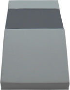 Factory Direct Partners 11618-GYLG SoftScape Toddler Playtime Climber, Indoor Active Play Structure (3-Piece Set) - Gray/Light Gray