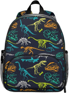 Toddler Backpack for Boys 3-8: Preschool Kindergarten Backpack - Cute Kids Backpacks for Boys-Dinosaur