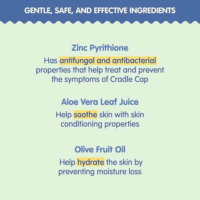 Tubby Todd Baby Cradle Cap Solution - The Bye-Bye Cradle Cap Kit - Cradle Cap Gel 1.8 Oz, Shampoo + Body Wash 8.5 Oz, Lotion 8.5 Oz, All Over Ointment 3.5 Oz, & Cradle Cap Brush - Fragrance-Free