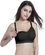 Suekaphin 5PACK Nursing Bra Wireless Bra Women's Sleeping Maternity Bra Breastfeeding Bra