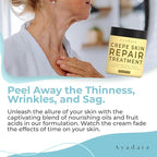 Crepey Skin Repair cream 8oz, Firming Lotion for Loose Skin, Crepe Corrector Collagen Cream for Body Tightening, Wrinkle Cream for Face, Neck, Arms and Legs, 500+ Uses