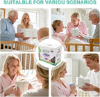 Leak-Proof Baby Food Storage Containers 8-Pack - 4oz BPA-Free Freezer & Microwave Safe Food Jars with Airtight Lids for Infants, Travel, Nurseries