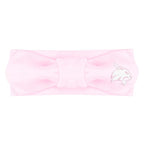 Creative Knitwear Texas State Bobcats Infant Girls Pink Solid Hair Knot Headband Embroidered Logo - Size Newborn - 4T