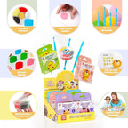 Air Dry Clay Kit - Modeling Clay for Kids 10 Boxes mit Sculpting Tools und Tutorials, Ultra Light & Soft, Safe & Non-Toxic, DIY Model Magic Clay,Creative Crafts Toys Gifts for Girls Boys 3+ Years Old