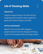 SimplyFun Asymbol - A Building and Communication Game That Challenges Your Creativity & Imagination - 3 to 6 Players - A Game for Kids Ages 8 & Up