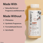 The Honest Company Foaming Bubble Bath Gentle Enough for Baby Dermatologist Tested Tear-Free Hypoallergenic Disney’s Mickey Mouse Comfort Sweet Cream 12 fl oz