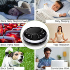 Sound Machine Loud White Noise Machine Nonstop Brown Noise Machine 30 Soothing Sounds for Baby Kids Adults Plug in Pink Noise Sleep Machine 36-Level Vol 4 Timer Memory Function for Home Travel Office