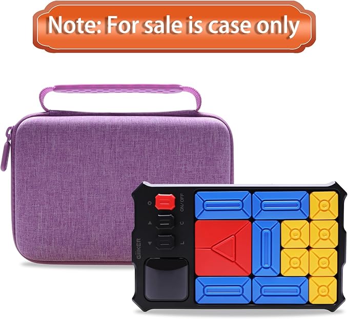 LTGEM Case Compatible with GiiKER Super Slide Puzzle Games, Purple