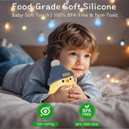 Penguin Lamp with Knit Hat,Kawaii Penguin Night Light,Food Grade Silicone,Dimmable Nursery Nightlight,LED Squishy Novelty Animal Lamp,Kids Room Decor,Funny Gifts for Kids Boys Girls Baby