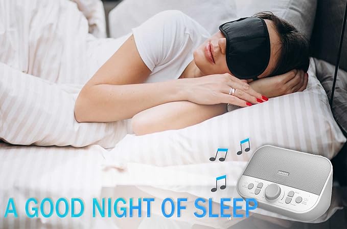 Riptunes White Noise Sound Machine w/ 28 Soothing Sounds, SM128 Enjoy Your Sleep with This Great Noise Machine