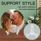 Generic Custom Clocks for Walls Personalized Picture Hanging Time Clocks That PVC Customized Round Silent Clock for Living Room Family Friends Gifts, 10inch-25cm