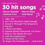 Move2Play, Kids Karaoke Microphone | Includes Bluetooth & Pre-Loaded Songs | Birthday Girls Present for All Ages, 2, 3, 4, 5+ Year Old Girls, Boys & Toddlers (Purple)