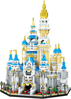 Fairyland Castle Building Blocks Set (5297Pcs) European Architecture Model Educational Toys Micro Bricks for Kids Adults