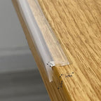 Edge Protector 100% Silicone, Baby Proofing Corners Clear Guards, Pre-Tape Adhesive Soft for Kids Safety, Child Table Cabinets Furniture Bumper (2/5x2/5 in (Thin Width), 12 FT)