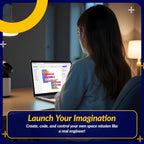 LINGO Countdown to Launch STEM Coding Kit - Build, Code & Explore Rocket Launch Concepts - Science Kits for Kids Ages 13+ Years for Birthdays & Holidays