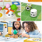Game Box with 5 Programming Board Games for Coding Set & Pro Set, Education Add-on with Rich Learning Materials for Kids Aged 4-10