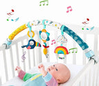 Pau1Hami1ton Baby Stroller Arch Toys, Car Seat Toys,Bouncer Toy Bar/Mobile for Bassinet,Adjustable Baby Hanging Toys Fit for Crib Bed,Stroller,Car Seat.S-19(Bee)
