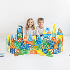 108 PCS Zoo Animals Magnetic Tiles Set,Magnet Building Blocks Farm World Toys,STEM AUTHENTICATED,Magnetic Animals for Kids Age 3 4 5 6 7 8 Toddlers Boys Girls